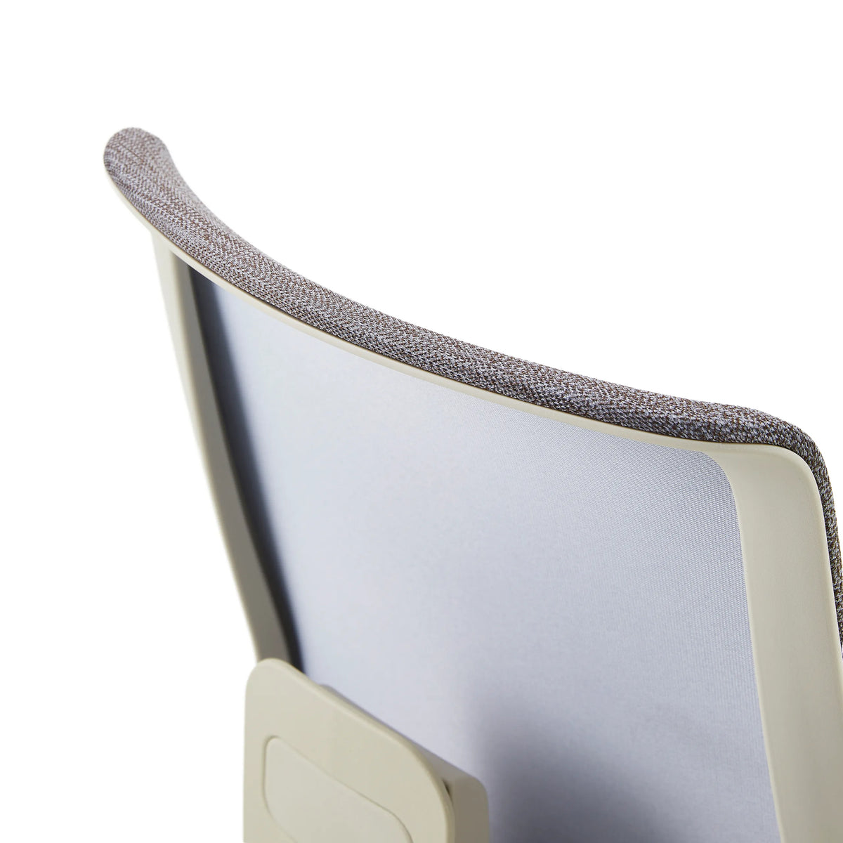 Övre kanten av det grå ryggstödet på Home Office kontorsstol Sitflex Lady från hjh OFFICE
