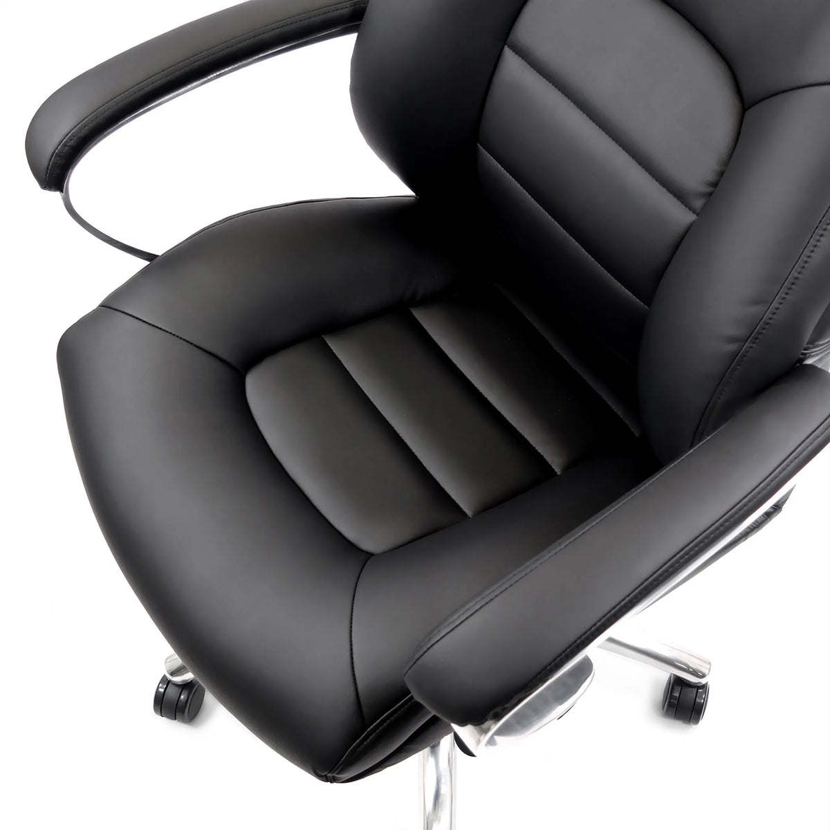 Sits och ryggstöd på snurrstol BRENTON XXL i svart från hjh OFFICE