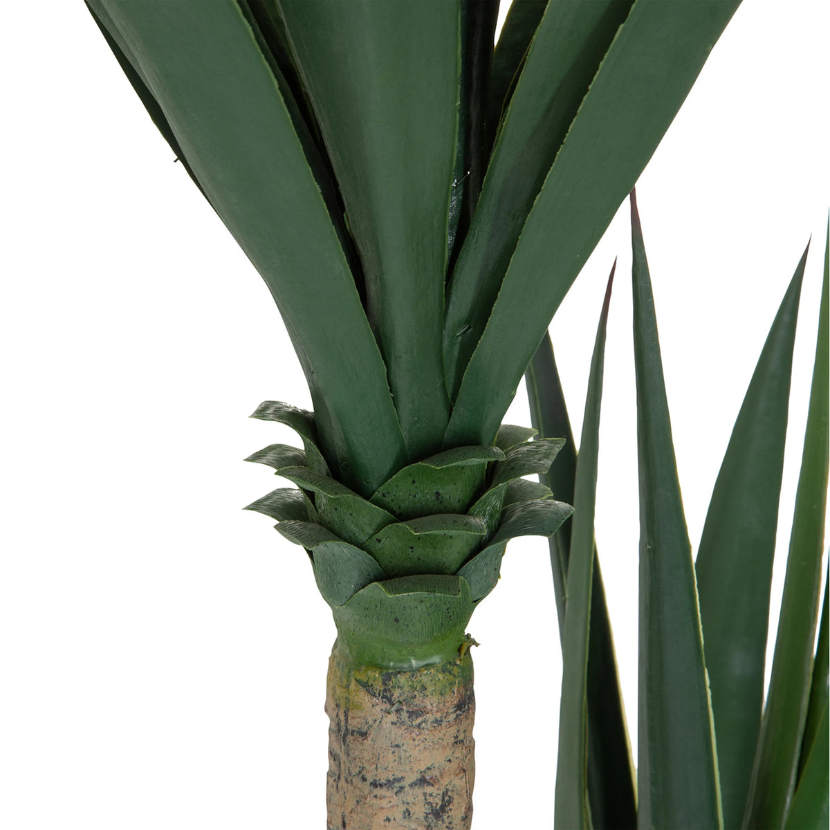 Stam och bladfäste på den konstgjorda växten YUCCA i grönt från hjh OFFICE