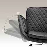Svängbart armstöd för Home Office kontorsstol Criss-Cross 10 med ett justeringsområde från 90° till 180° från hjh LIVING