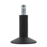 Svarta möbeltassar 5 x STAND Nr. 12 med 11 mm stift för alla golv från hjh OFFICE