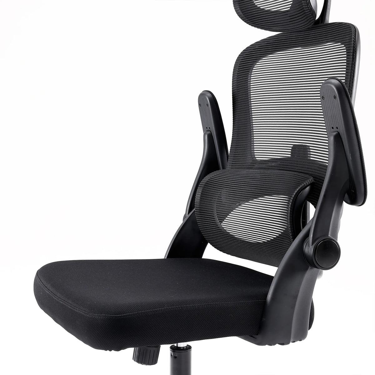 Sits och nätryggstöd på Professionell kontorsstol MC102C-M101 i svart från Sihoo