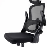 Sits och nätryggstöd på Professionell kontorsstol MC102C-M101 i svart från Sihoo