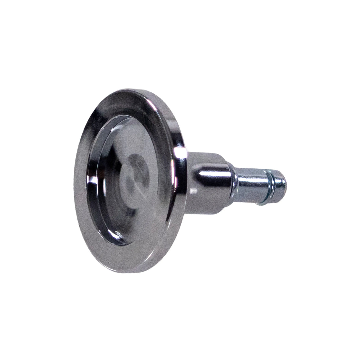 Silverfärgade möbeltassar för heltäckningsmatta med 11 mm diameter, modell STAND C från hjh OFFICE