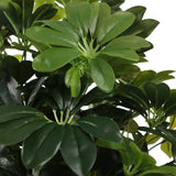 Gröna blad från den konstgjorda växten Schefflera 2 från hjh OFFICE