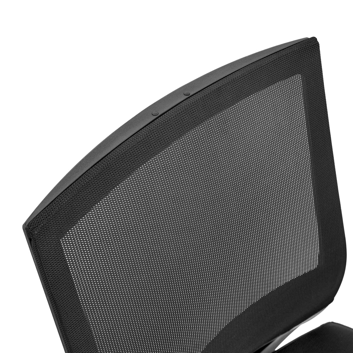 Svart nätryggstöd på den professionella kontorsstolen PORTO PRO från hjh OFFICE