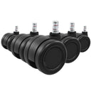 5x ROLO COLOR 60 11mm/60mm Hårda golv - Stol på hjul 