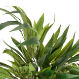 Gröna blad från de Konstgjorda växter MANGO från hjh OFFICE