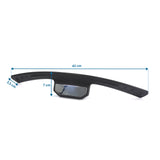 Måttvy av Klädhängare KB ERGO LINE med 42 cm längd och 7 cm höjd från hjh OFFICE