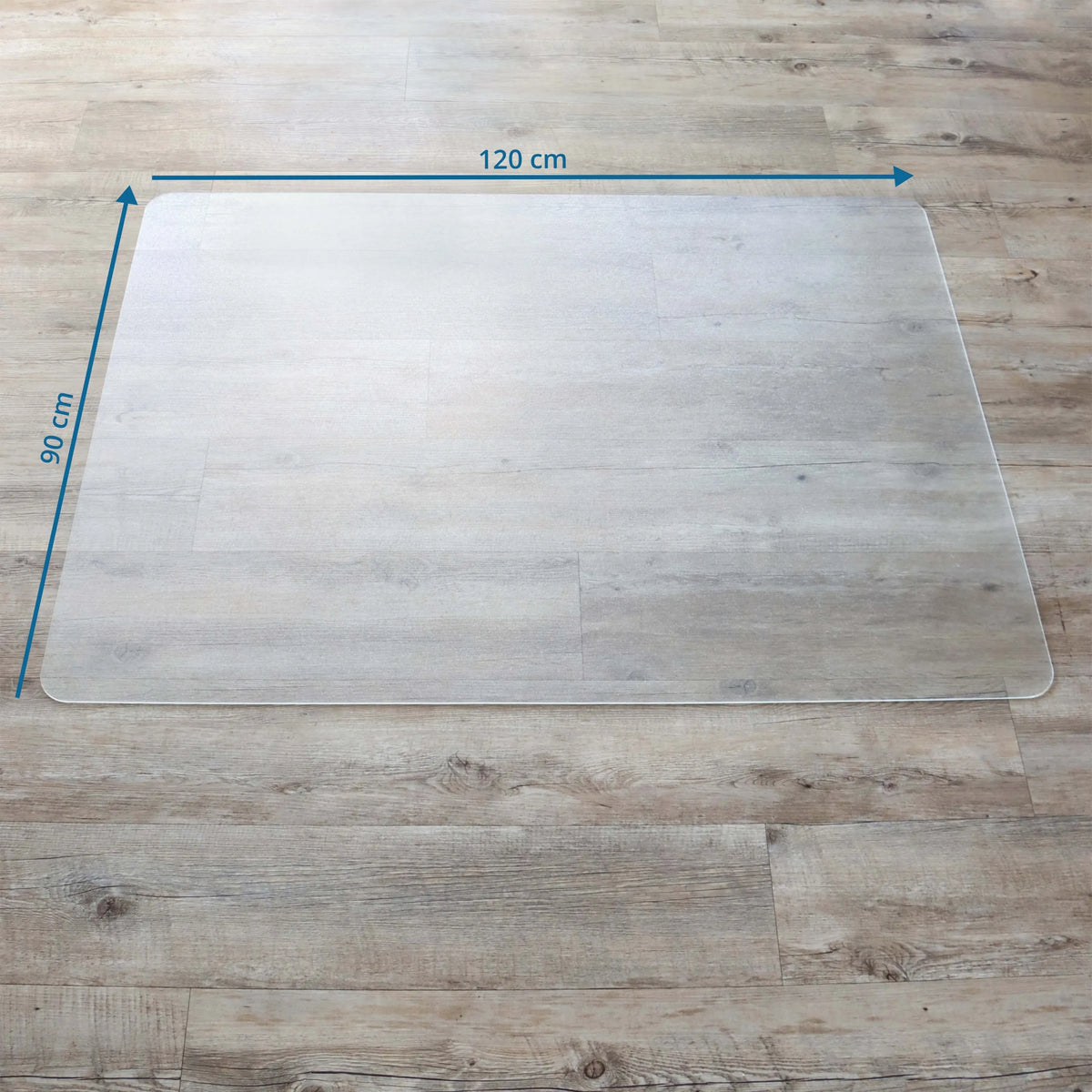 Måttvy av Skyddsmatta PUNOMAT med 120 × 90 cm från Kottig