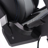 Justeringsmekanism och vaddering av Spelstol GAMEBREAKER POLARYS I i grått och blått från hjh OFFICE