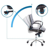 Justeringsmekanismer och tippfunktion för Professionell chefsfåtölj PARMA 10 från hjh OFFICE
