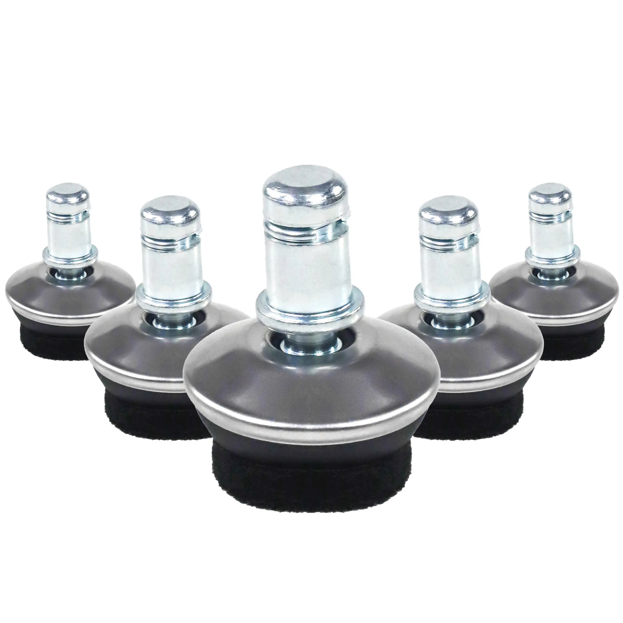 5 x STAND FZ | 11 mm | glidfötter av filt | hårdgolv - Möbeltassar 