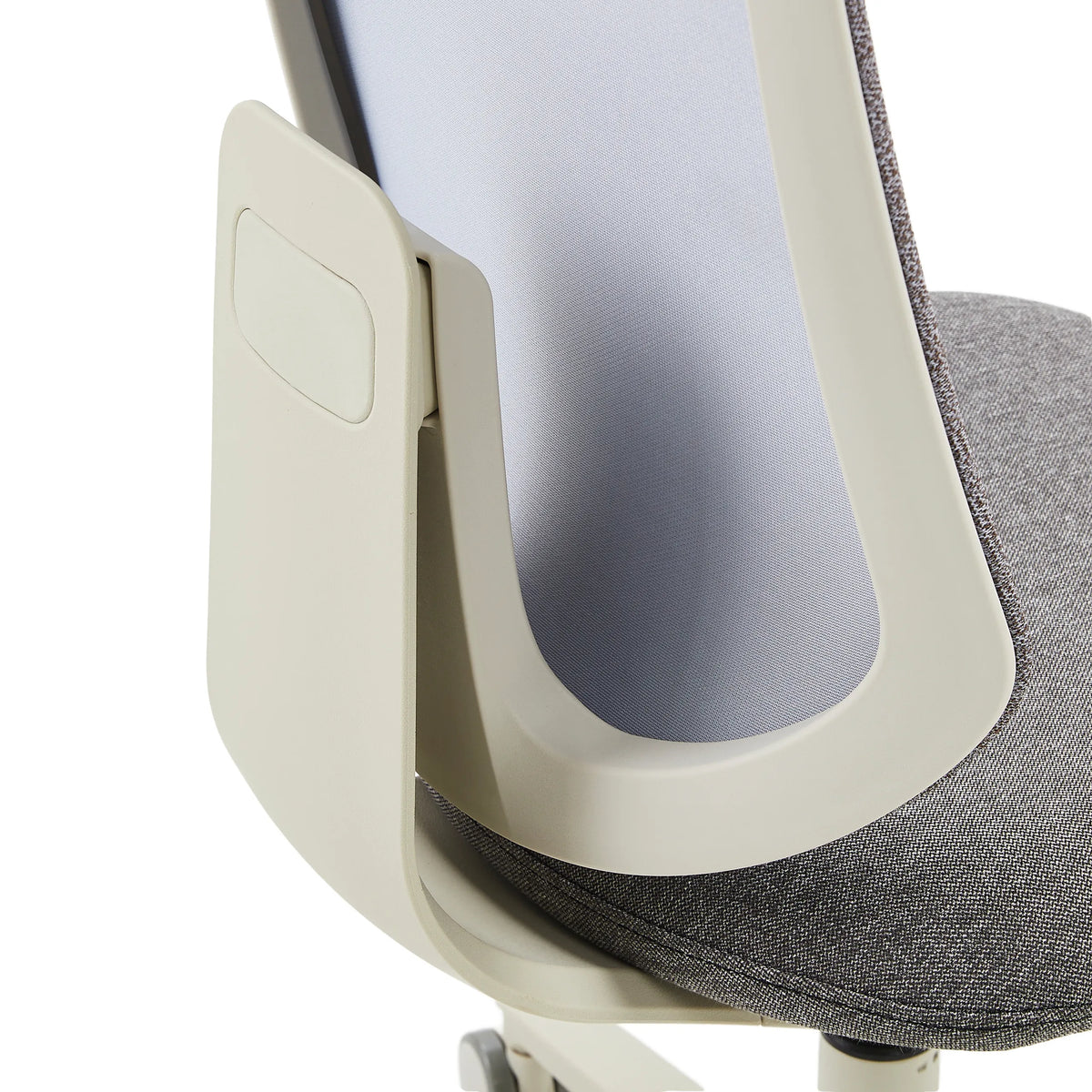 Sidstöd för ryggstödet på Home Office kontorsstol Sitflex Lady i grått från hjh OFFICE