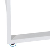 Höjdjusterbar fot till WORKSPACE LIGHT I Skrivbord i vit från hjh OFFICE