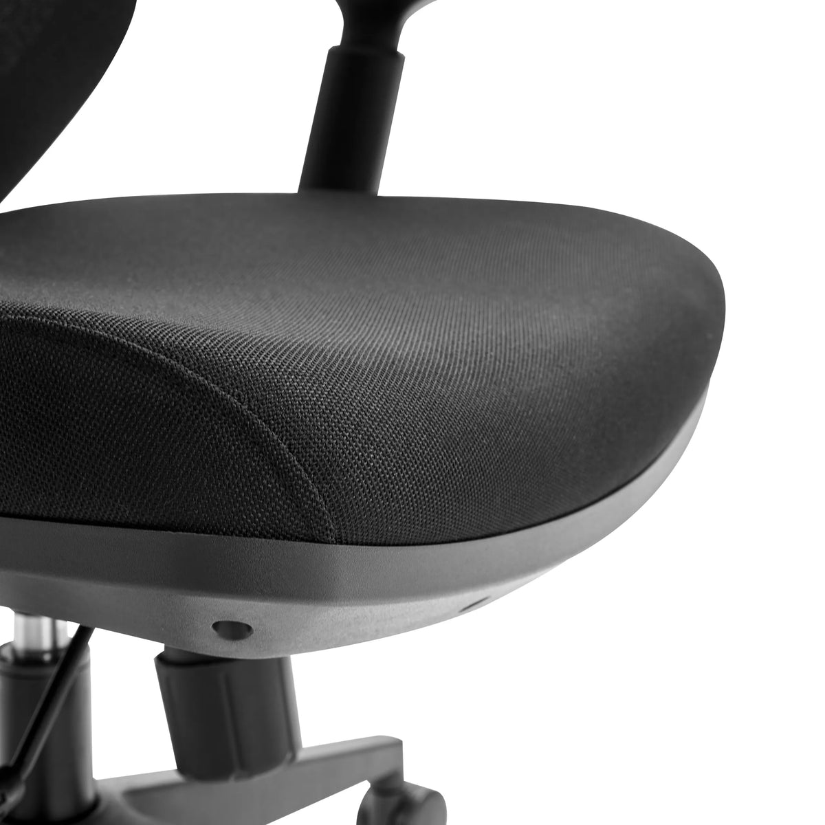 Svart tygklädsel på sitsen av Professionell kontorsstol Profondo F från hjh OFFICE