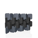 FLEXMIUT PLUG | 4-delat set (H x B x D) 114 x 174 x 25 cm - Skärmvägg 