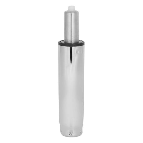 Gasfeder GF-M in glänzendem Chrom mit zylindrischer Form von hjh OFFICE