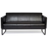 BALI BLACK | 3-Sitzer - Lounge Sofa - buerostuhl24