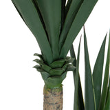 Stam och bladfäste på den konstgjorda växten YUCCA i grönt från hjh OFFICE