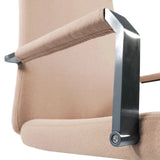 Beige armstöd med metallstöd till Home Office kontorsstol SARANTO PLUS I från hjh OFFICE