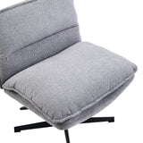Sits och ryggstöd på Loungefåtölj Criss-Cross 20 i mörkgrått från hjh LIVING
