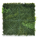 Grön växtmatta LEAFLUXE 3D med plastnät och konstgjord växtlighet från hjh LIVING