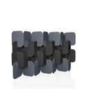 FLEXMIUT PLUG | 4-delat set (H x B x D) 114 x 174 x 25 cm - Skärmvägg 