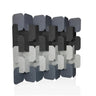 Skärmvägg FLEXMIUT PLUG i olika grå toner av filt med modulär struktur från hjh OFFICE