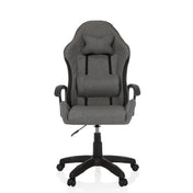 Spelstol GAMEBREAKER W01 i grått och svart med nack- och ländkudde från MyBuero