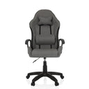 Spelstol GAMEBREAKER W01 i grått och svart med nack- och ländkudde från MyBuero
