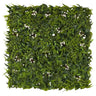 Grön Växtmatta MORE GREEN I med täta ormbunksblad och små vita blommor från hjh OFFICE