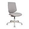 Home Office kontorsstol Sitflex Lady i färgen taupe med vit stjärnfot och hjul från hjh OFFICE