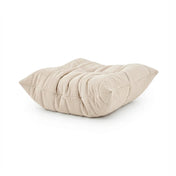 Beige Sitzolo Podi sittsäck med quiltad yta och kvadratisk form från hjh LIVING