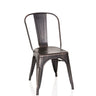 Bistrostol VANTAGGIO COMFORT i svart-guldig look med metallram och svängt ryggstöd från hjh OFFICE