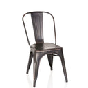 Bistrostol VANTAGGIO COMFORT i svart-guldig look med metallram och svängt ryggstöd från hjh OFFICE